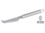Coltello Da Formaggio Serie Polaris, Con Manico In Acciaio Inox 18/10 Satinato, Lama Incassata In Acciaio Inox 18/0 Lucido, Spessore Materiale 1,8 Mm, Con Protezione Per Le Dita
