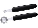 Tagliapalle Con Manico Nero In Poliammide Rinforzato Con Fibra Di Vetro, In Acciaio Inossidabile 18/0 Extra-Affilato E Temprato; Per Piccole Perle E Grandi Palline Di Frutta E Verdura