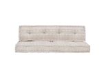 Cuscino Per Divano In Pallet In Tessuto Patchwork Marrone Chiaro