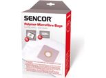 Sencor Sacchetti Per Aspirapolvere, Microfibra, Monouso, 5 Sacchetti E 1 Microfiltro, Trattamento Antibatterico, Per Aspirapolvere Svc 840