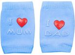 Ginocchiere Per Neonato Con Abs I Love Mum And Dad Blu