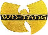 Wu-Tang Clan - Logo - Toppa Da Applicare Con Il Ferro, Tessuto RO11816 (Taglia Unica) (Giallo/Nero)