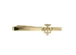 Krawattennadel OSTSEE-SCHMUCK Ostsee-Schmuck Krawattenhalter Hiddensee 15 x 13 mm, gelb, Krawattennadeln, Damen, Gelbgold 333