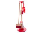 Bigjigs Toys Set Per La Pulizia Rosso