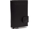 The Chesterfield Brand Pelle Porta Carte Di Credito Portland Card Holder Black Nero