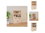 Vidaxl Credenza 67X40X108,5 Cm In Pino Massiccio - Credenze