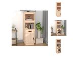 Vidaxl Credenza 34X40X108,5 Cm Massivholz Kiefer - Credenze