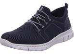 Rieker Uomo Sneaker Slip-On Scarpa Nero-Lead-Grigio-Bianco, Colore:Grigio, Eu Size:40