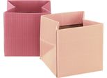 Coprivaso A Forma Di Sacchetto Rosa Salmone 12 Cm Set Decorativo Da 6 Pezzi, 6 Pezzi