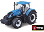 Trattore Agricolo Bburago Con Trasmissione A Volano (10 Cm, Scala 1:43)