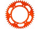 Supersprox Alu-Kettenrad 520 - 44Z (Arancione) RAL-990:44-ORG|ID 125,0 Lk 150,0 6-Loch