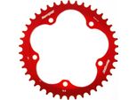 Supersprox Alu-Kettenrad 525 - 42Z (Rot) RAL-614:42-RED|ID 132,0 Lk 152,0 5-Loch