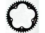 Pignone Supersprox In Alluminio 525 - 42T (Nero) RAL-614:42-BLK|ID 132,0 Lk 152,0 5 Fori
