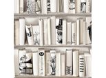 Muriva - Carta Da Parati "Enciclopedie"" AG884 (10 M X 53 Cm) (Crema)"