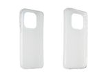 Caseroxx Custodia Protettiva In Tpu Compatibile Con Emporia SMART.ME7 / 7Lite / 7Mini, Custodia In Gomma Per Cellulare Bianco-Trasparente