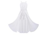 Ragazze Abito Da Sera Taglia 128 Cm Dolce Principessa Abiti Da Bambina In Fiore Per Festa Matrimonio Damigelle D'onore Bambini Festosi Jumpsuit