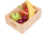Cesto Di Frutta Giocattolo In Legno Mentari - Set Da Gioco Per Bambini