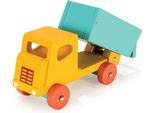 Camion In Legno Giallo Mentari - Auto Giocattolo Per Bambini