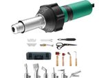 Saldatore Per Plastica E Pistola Ad Aria Calda Da 1600W - 17 Accessori Inclusi - Strumenti Industriali Per La Saldatura Ad Aria Calda