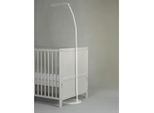 Alvi Schleierstange , Weiß , Metall , 165 cm , Babymöbel, Babybetten