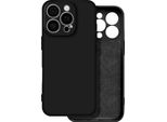 Avizar, Custodia Protettiva Flessibile Per Apple Iphone 16 Pro, Soft Touch, Nero