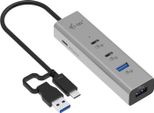 I-Tec Hub Universale Di Ricarica In Metallo 2X USB-C + 2X Porta USB-A, Pd 85W