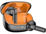 Inf Auricolari Bluetooth Y91 Neri E Arancioni: Enc, Cancellazione Rumore, 2 Pezzi Nero+Arancio