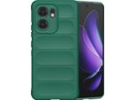 Oppo Reno 13 F Sleeve - Silicone - Custodia/Copertura Morbida Imoshion - Verde Scuro