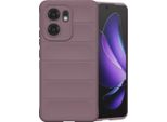 Oppo Reno 13 F Sleeve - Silicone - Imoshion Custodia Morbida/Copertura Posteriore - Viola