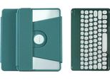 Inf Ipad 5/6 (2017/2018) 9.7" Custodia Con Tastiera Bluetooth Girevole A 360°"