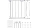 Cancelletto Per Bambini Succebuy, Da 29,5 A 37 Pollici Di Larghezza Extra, 30 Pollici Di Altezza, Cancelletto Per Cani Per Scale, Porte E Casa, Easy Step Walk Thru, Cancelletto Per Bambini A Chiusura Automatica