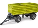 Bruder Landwirtschaft Fliegl DreiseitenkippanhäNger, Mit Aufsteckbordwand, Modellfahrzeug, Modell Fahrzeug, Spielzeug, ZubehöR, 02203