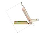 Alberts® Serratura A Scatola, Senza Gancio Di Chiusura, Zincata, Passivata A Film Spesso, Hxl 61X19 Mm 347710