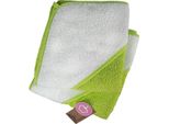 A&R 032.50 | Asciugamano Con Cappuccio Per Bambini / 75 X 75 Cm - Colore: Verde Lime/Verde Lime/Bianco - Dimensioni: 75 X 75 Cm