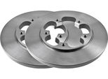 2X Disco Freno Vaico V25-40013 Posteriore Per Ford Transit V363 Bus (Fad Fbd)