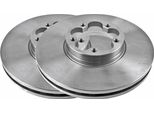 2X Disco Freno Vaico V25-80032 Anteriore Per Ford Transit V363 Bus (Fad Fbd) 61Mm