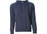 Independent PRM33SBP | Herren Midweight Special Blend Raglan Hooded Pullover - Farbe: Classic Navy - GrößE: L