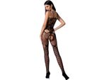 Passion Woman Bs076 Bodystocking - Nero Taglia Unica