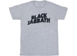 Black Sabbath - Maglietta Logo Per Uomo/Donna Unisex RO2847 (Xl) (Grigio)