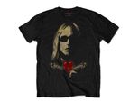 Tom Petty & The Heartbreakers - T-Shirt Logo FüR Herren/Damen Unisex RO4732 (M) (Schwarz)