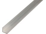 Alberts 473624 Profilo Angolare, Alluminio, Anodizzato Argento, 1000 X 15 X 15 Mm