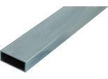 Alberts 472511 Tubo Rettangolare, Alluminio, Naturale, 2000 X 50 X 20 Mm