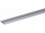Alberts 490799 Profilo Di Transizione Per Montaggio A Scomparsa, Alluminio, Anodizzato Argento, 900 X 32 Mm