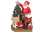 1. Gnomo Da Giardino "Albero Di Natale"" Fc KöLn"