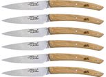 Set Di Coltelli Jean Dubost Laguiole 6 Pezzi, Legno Di Quercia