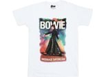 David Bowie - Maglietta "Moonage Daydream"" Da Donna RO10347 (Xl) (Bianco)"
