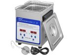 Vevor Pulitore A Ultrasuoni 2L Macchina Per La Pulizia A Ultrasuoni 60W Pulitore A Ultrasuoni 0-30 Minuti Pulitore A Ultrasuoni RT-80℃ In Acciaio Inox 316 E 304 Adatto Per La Pulizia Di Gioielli Occhiali Orologi