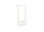 In And Outdoormatch Emma Appendiabiti - 41 X 87 X 155 Cm - Metallo - Organizzatore Per Armadi - Bianco - Camera Da Letto
