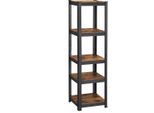 In And Outdoormatch Scaffale Industriale Demario - 150 X 37 X 37 Cm - 1 Set - Scaffale Di Stoccaggio - Metallo - Portata 80 Kg - Regolabile
