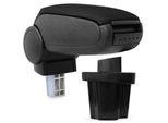 Bracciolo In And Outdoormatch Vivienne - Per Hyundai Accent Dal 2006 - Tessuto - Nero